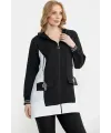 ieg™ Sementa 76448 Keten Görünümlü Kapüşonlu Tunik Takım
