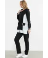 ieg™ Sementa 76448 Keten Görünümlü Kapüşonlu Tunik Takım