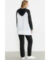 ieg™ Sementa 76448 Keten Görünümlü Kapüşonlu Tunik Takım