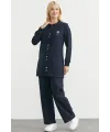 ieg™ Sementa 76510 Çıtçıtlı Tunik Boy Eşofman Takım