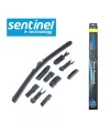 Sentinel 9 Aparatlı Universal Ön Muz Silecek 530mm