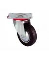 Servis Tekeri - Tablalı Siyah Döner - Çap 100 mm