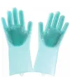 Sihirli Isıya Dayanıklı Silikon Çok Amaçlı Bulaşık Eldiven Fırçası Magic Gloves
