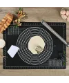 Silikon Çok Amaçlı Geniş Hamur Matı Hamur Açma Matı 40*50 cm