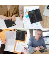 Silinebilir LCD Yazı Tabletli,Kalemli Katlanabilir Bilimsel Hesap Makinesi