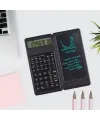 Silinebilir LCD Yazı Tabletli,Kalemli Katlanabilir Bilimsel Hesap Makinesi