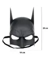 Siyah Çocuk Batman Maskesi Lastikli