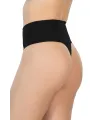 Siyah MI 2048 Seamless Çift Renk String Korse