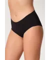 Siyah MI  2702 Lazer Kesim Toparlayıcı Mama Slip Korse