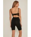 Siyah MI Emay 3005 Soft Uzun Paçalı Boxer Korse