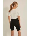 Siyah MI Emay 3005 Soft Uzun Paçalı Boxer Korse