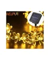 Solar Çiçekli Dekoratif 30 Led Bahçe Lambası