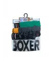ieg™ Star 105 Desenli Jakar Erkek 3lü Kemer Boxer