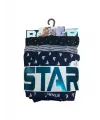 ieg™ Star 106 Desenli Pamuklu Kemer Likralı 3Lü Boxer