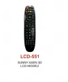 ieg™ Sunny - Axen 3d Serisi Tv Kumandası Lcd 551