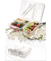 Takeaway Ergonomik Asorti Çatal Bıçaklı Pratik Yoğurt Saklama Kabı