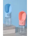Taşınabilir Butonlu 350 ml Evcil Hayvan Suluğu