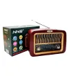 Taşınabilir Klasik AM/FM/SW Transistör Retro Nostaljik Radyo USB Şarjlı