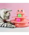 Tower Of Tracks Eğlenceli Üç Katlı Kedi Oyuncağı Seti Kedi Oyunu