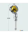 ieg™  Turbo Pervaneli ve Filtreli Su Tasarruflu 360 Derece Dönebilen Tazyikli Duş Başlığı