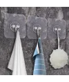 ieg™ Ultra Güçlü Yapışkanlı 5li Şeffaf Askı