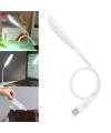 USB Girişli 14 Ledli 3 Kademeli Dokunmatik Masa/Kitap Okuma Lambası Ledi Beyaz