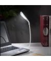 USB Girişli 14 Ledli 3 Kademeli Dokunmatik Masa/Kitap Okuma Lambası Ledi Beyaz