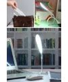 USB Girişli 14 Ledli 3 Kademeli Dokunmatik Masa/Kitap Okuma Lambası Ledi Beyaz