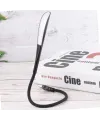 USB Girişli 14 Ledli 3 Kademeli Dokunmatik Masa/Kitap Okuma Lambası Ledi Siyah
