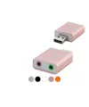 USB Harici Ses Kartı 7.1 - Gümüş HDX5272