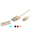 Usb Micro To Usb Şarj Ve Data Kablosu Ps4 Gamepad Uyumlu Hasır 1.5 M HD4338
