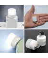USB Mini Top LED 10’lu Aydınlatma Beyaz Işıklı Gece Lambası, Enerji Tasarruflu Mikro LED Işıklar