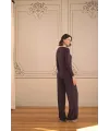 Uzun Kollu ve Dantelli Pijama Takımı
