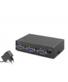 Vga Splitter 1 In 2 Out 200 Mhz - Siyah HDX1277