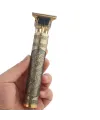 Vintage Görünümlü Güçlü 4 Farklı Başlıklı USB ŞarjlI Manuel Tıraş Makinası