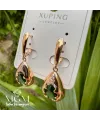 IEG - Xuping Yeşil Taşlı Damla Küpe - Kp00224