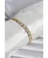 Xuping Zirkon Taşlı Gold Renk Kadın Bileklik TJ-BB8434