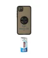 ieg™ Y5P Kılıf Yörünge Çizgi - Siyah 5D Eko Cam Ekran Koruyucu