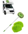 Yedek Mikrofiber Bezli Oto Yıkama Mop Seti