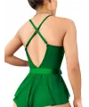 Yeşil Dantel İşlemeli Kurdelalı Fantezi Tül Babydoll