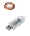 Yılbaşı ve Özel Konsept Dekorasyon 5 Mt USB Bağlantılı Led Işık