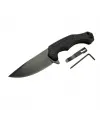 ieg™ Zero Error 7-12 Black Çakı 22 cm Manuel, Kemerlikli