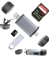 ZR428 T993A Type-C 3 İn 1 Card Reader