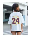 Çocuk Unisex Baskılı T-Shirt - Beyaz