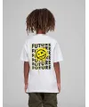 Çocuk Unisex Baskılı T-Shirt - Beyaz
