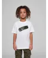 Çocuk Unisex Baskılı T-Shirt - Beyaz