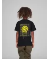 Çocuk Unisex Baskılı T-Shirt - Siyah