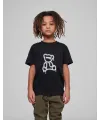 Çocuk Unisex Baskılı T-Shirt - Siyah