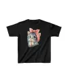 Çocuk Unisex Baskılı T-Shirt - Siyah