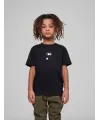 Çocuk Unisex Baskılı T-Shirt - Siyah